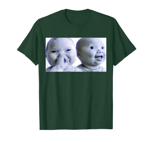 Funny Niche Baby gen z Meme ai Viral Giggling AI Laughing T-Shirt