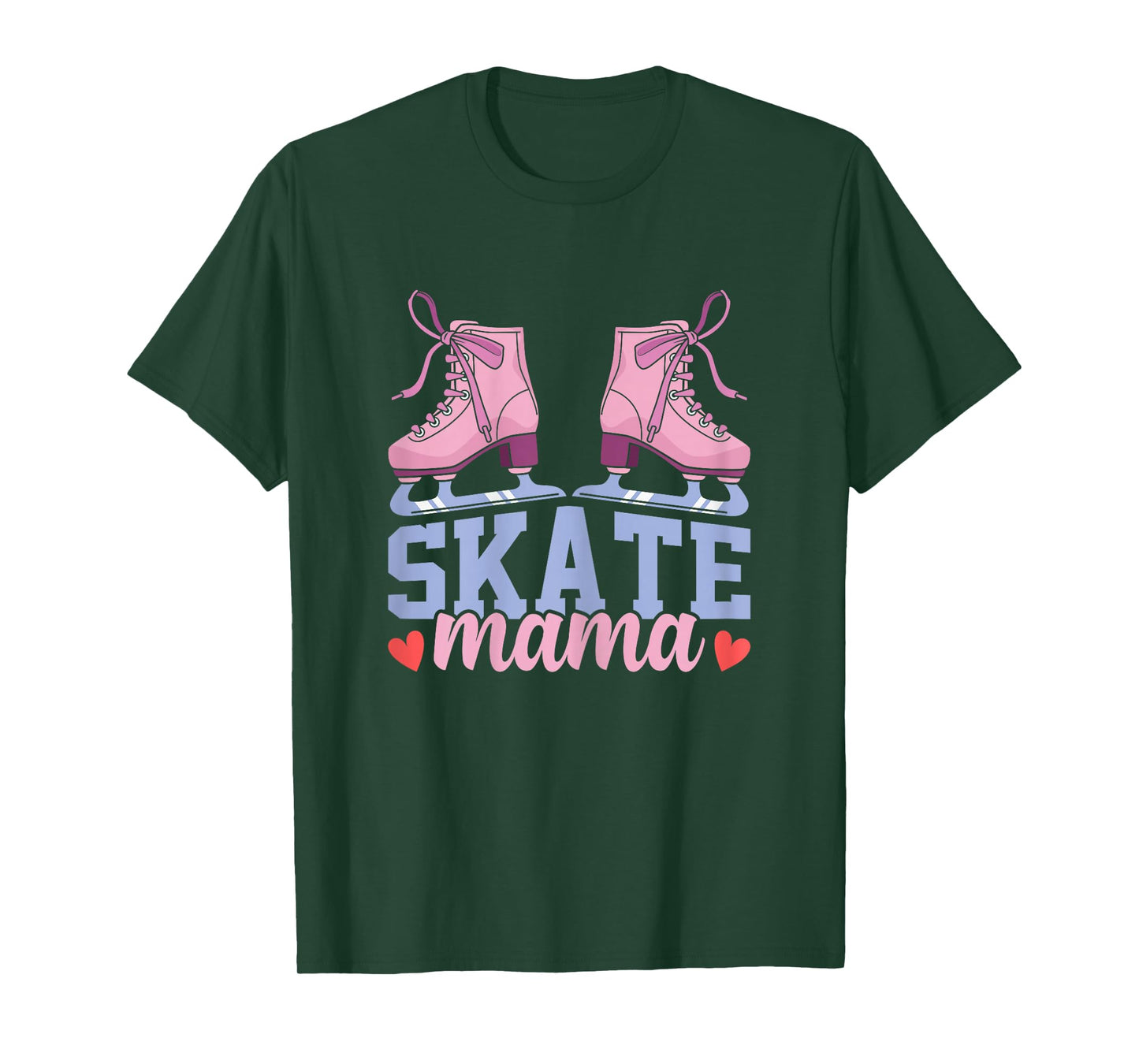 Ice Skating Mom Skate Mama Funny Winter Sports Skater T-Shirt