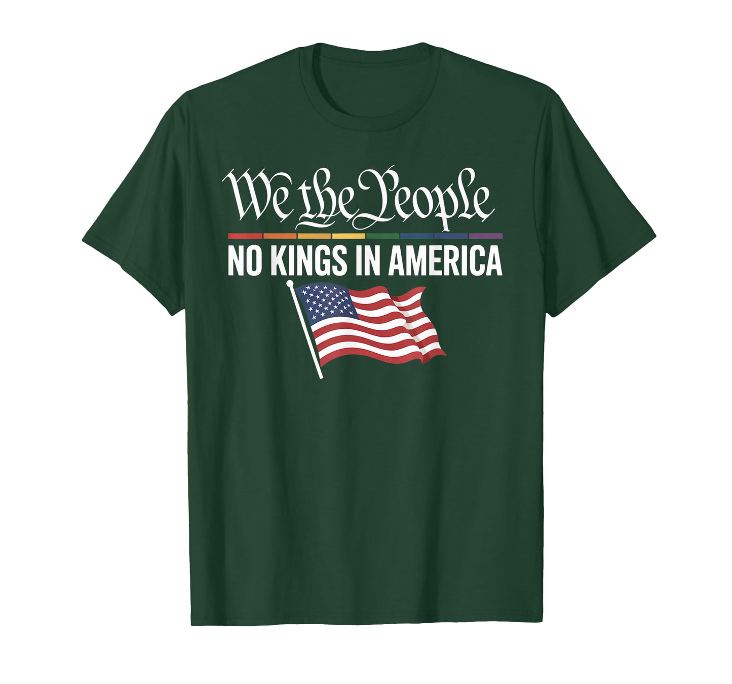 We The People No Kings in America Tees for Men Women T-Shirt