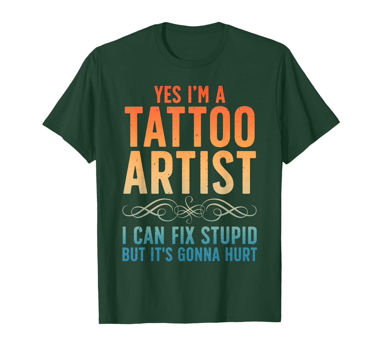 Funny Tattoo Artist Art for Men Women Tattooer Tattoo Artist T-Shirt