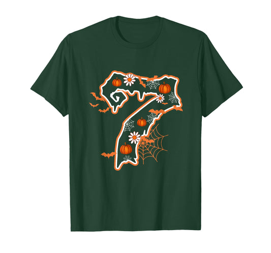 Six Seven 6 7 Meme Funny 67 Costume Design Couples Halloween T-Shirt