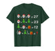 Funny 67 Meme Christmas Math Teacher Santa Six Seven Puzzle T-Shirt