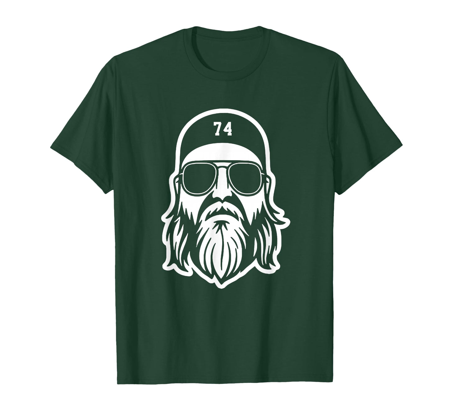 True Jet 74 Football Fan Bearded Legend Art T-Shirt