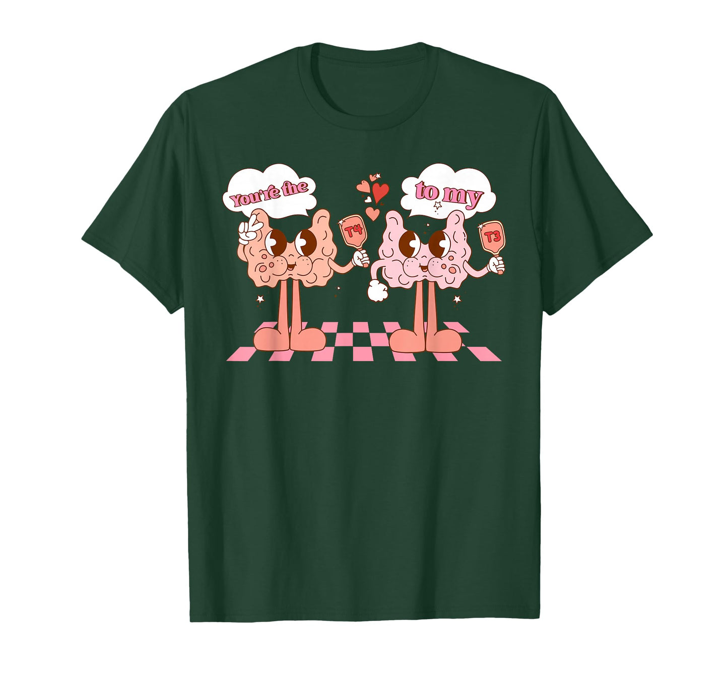 Endocrinology Nurse Valentine Day Endo Nurse Nursing Student T-Shirt