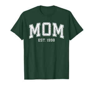 Mom Est 1998 Custom Mom Personalized Mother’s Day Customized T-Shirt