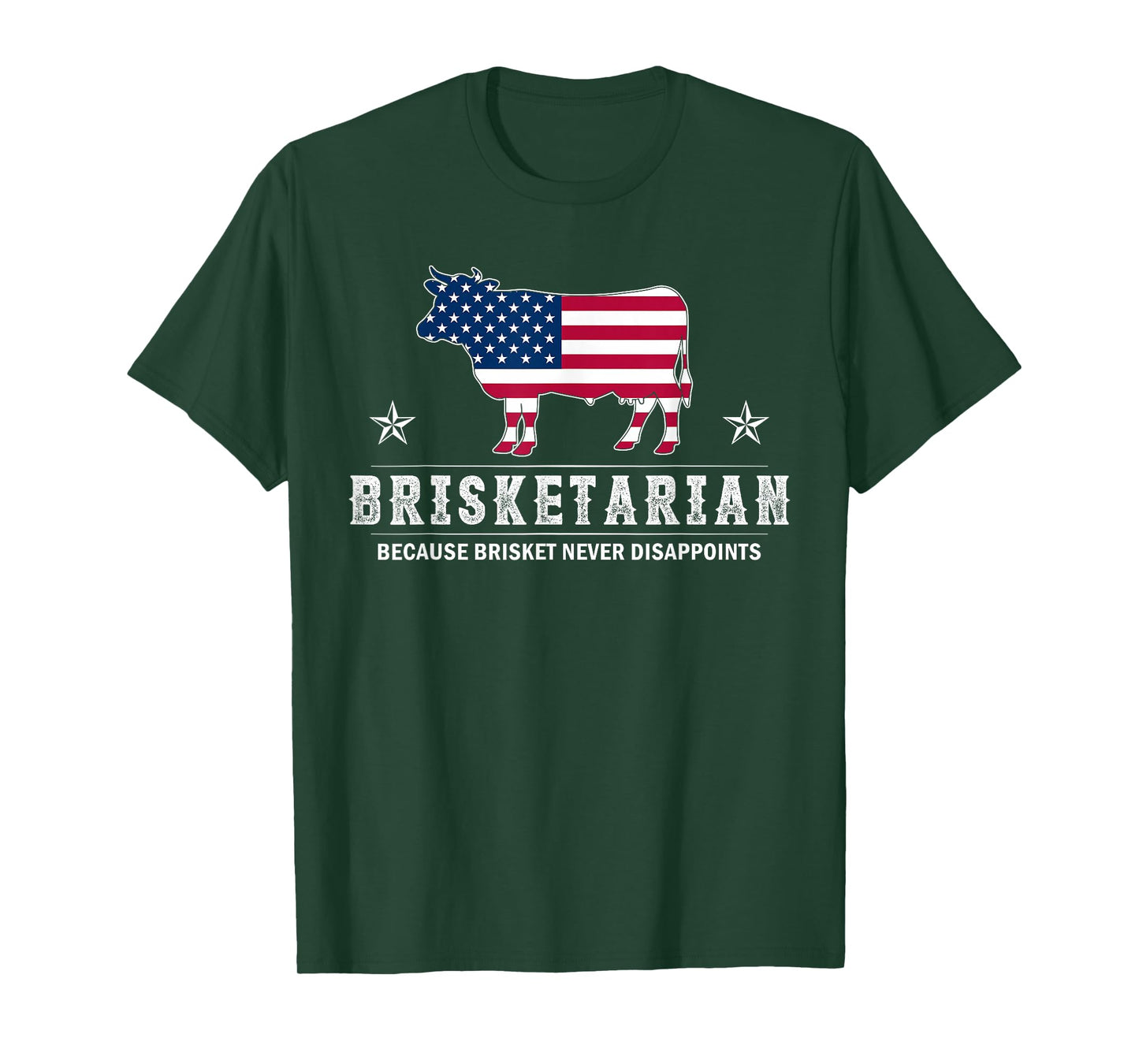 Brisketarian Because Brisket Never Disappoints BBQ Barbecue T-Shirt