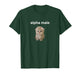 Alpha Male Kitten Ironic Cat Funny T-Shirt