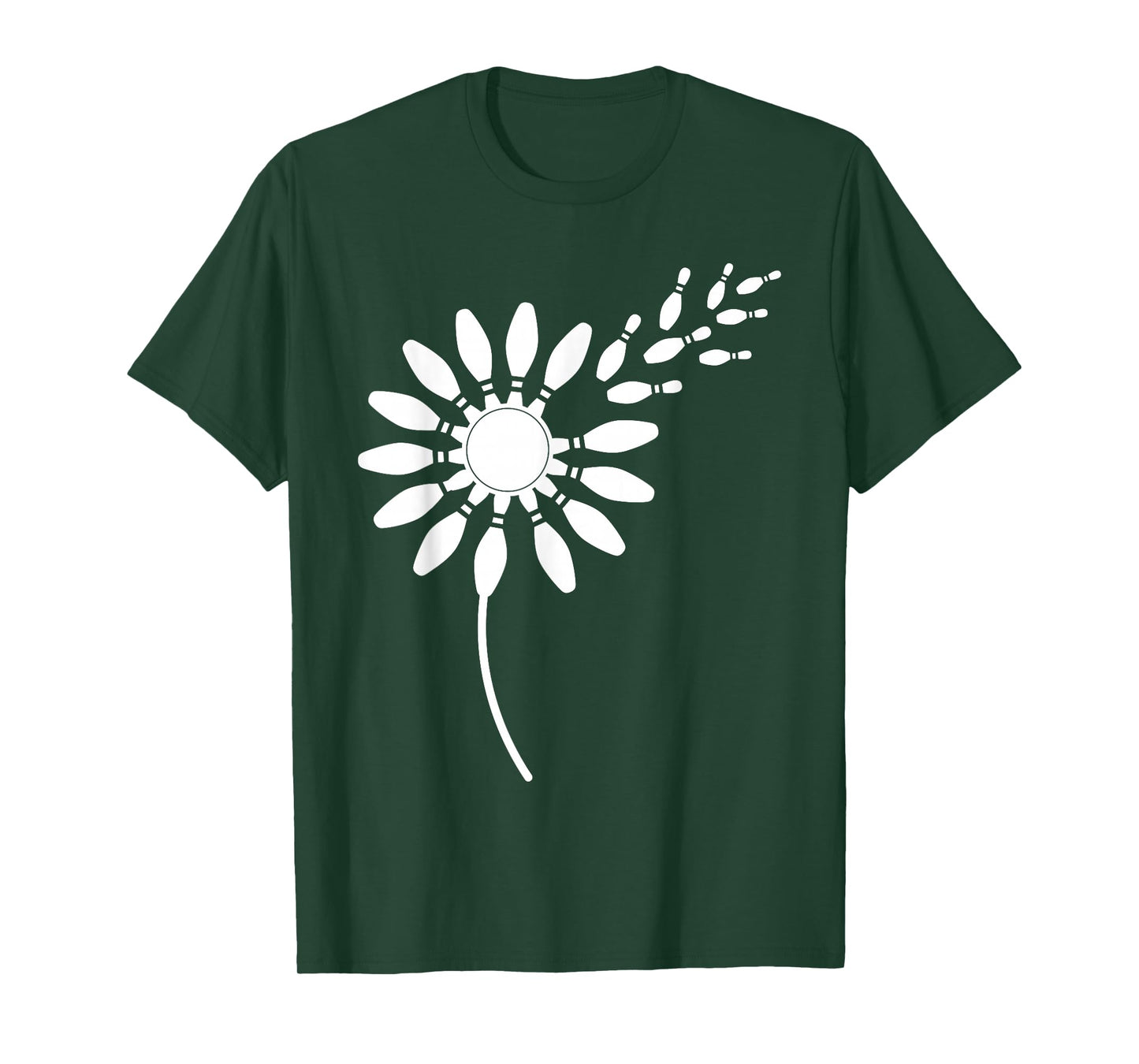 Dandelion Bowling Funny Bowling Team Bowlers T-Shirt