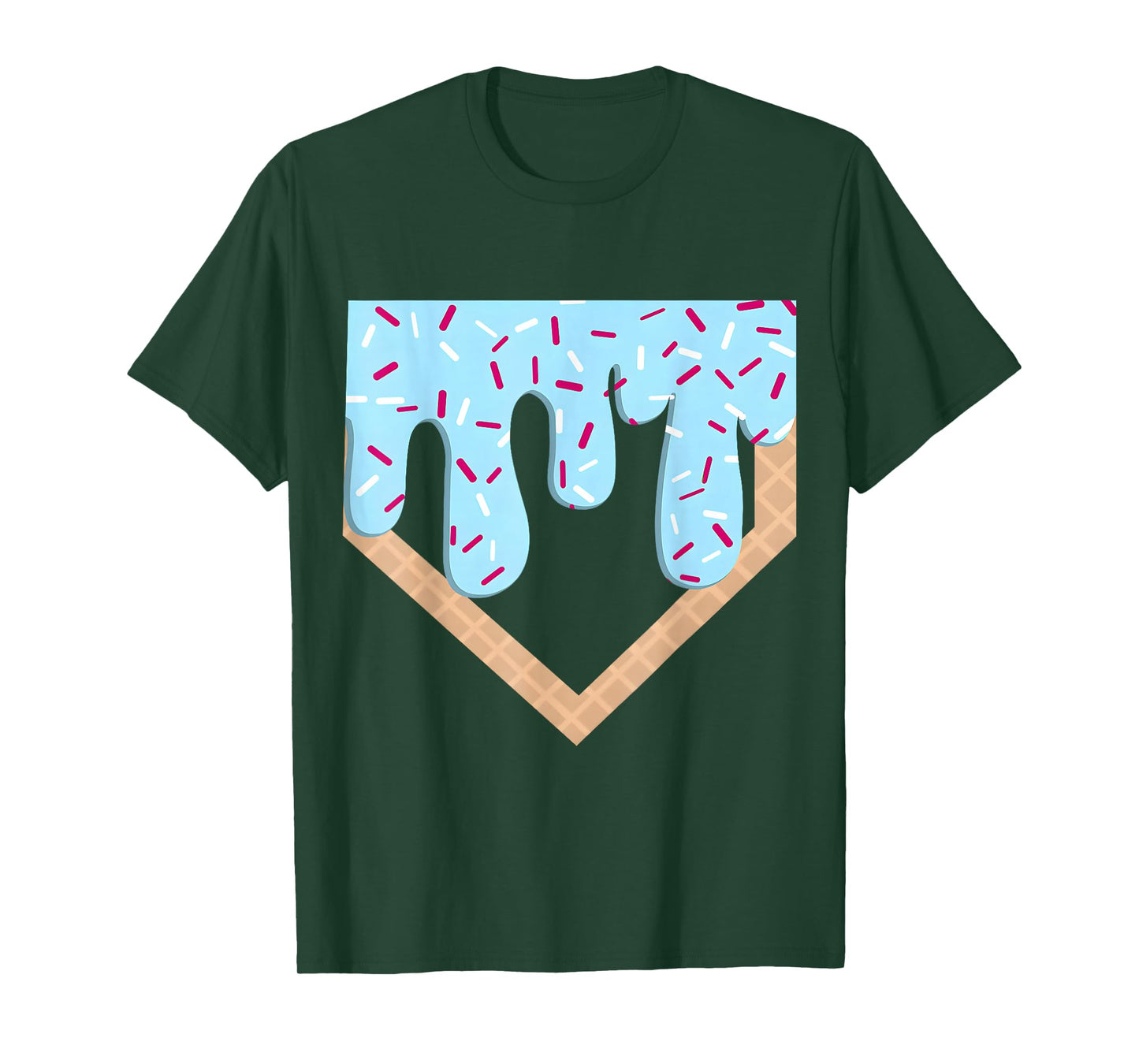 Baseball Lifestyle Apparel Youth Baseball Drip Ice Cream T-Shirt