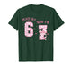 Peace Out 6 Now I'm 7 Year Old Birthday 6 7 Coquette 67 Meme T-Shirt