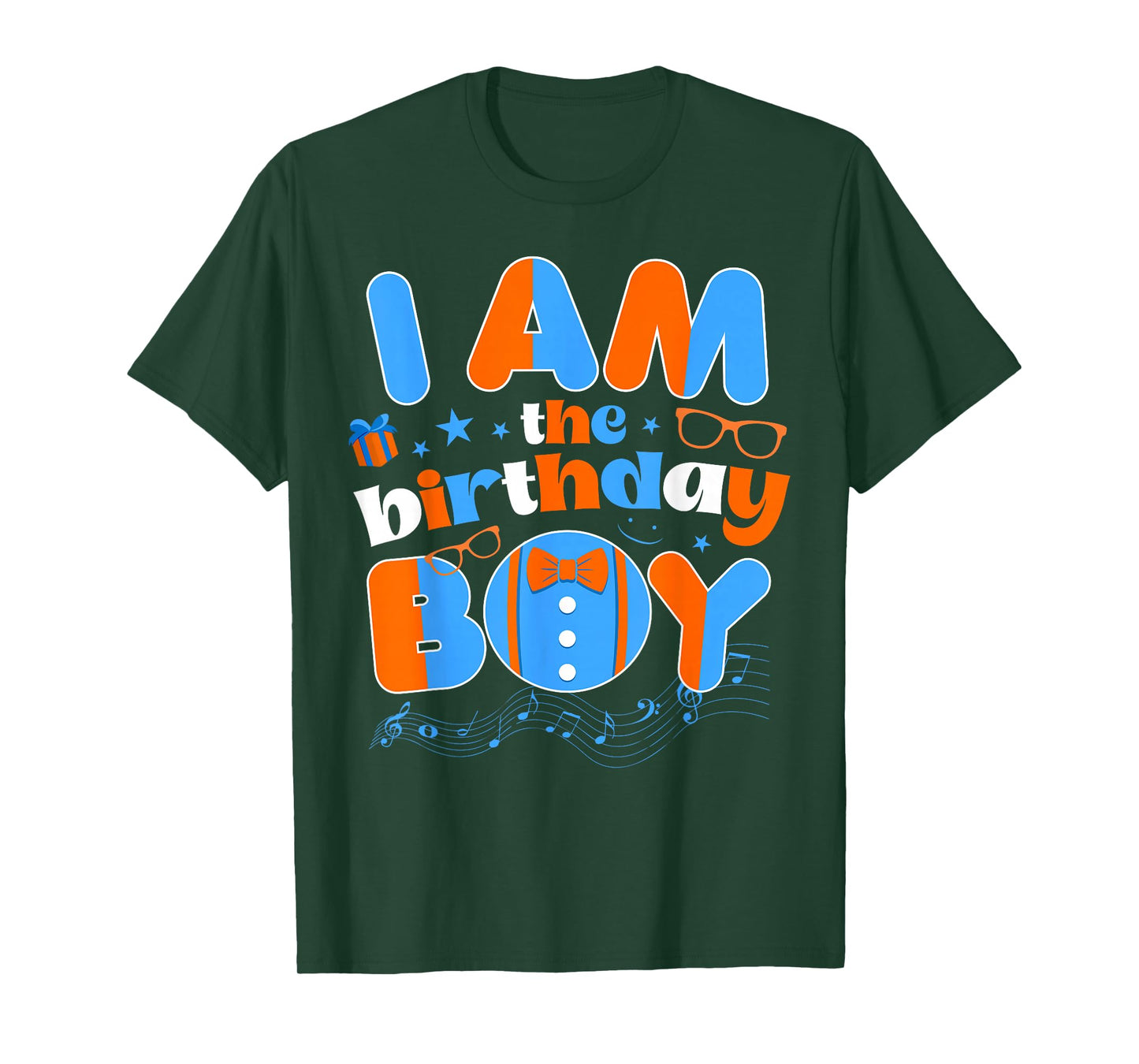 I Am The Birthday Boy Matching Family Blippy Funny T-Shirt