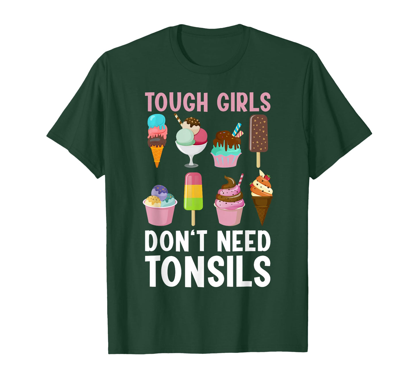 Tonsil Removal Art for Girls Women Tonsils Out Tonsillectomy T-Shirt