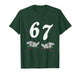 Funny Six Seven 67 Meme 67 Christmas Holiday Women Kids Xmas T-Shirt