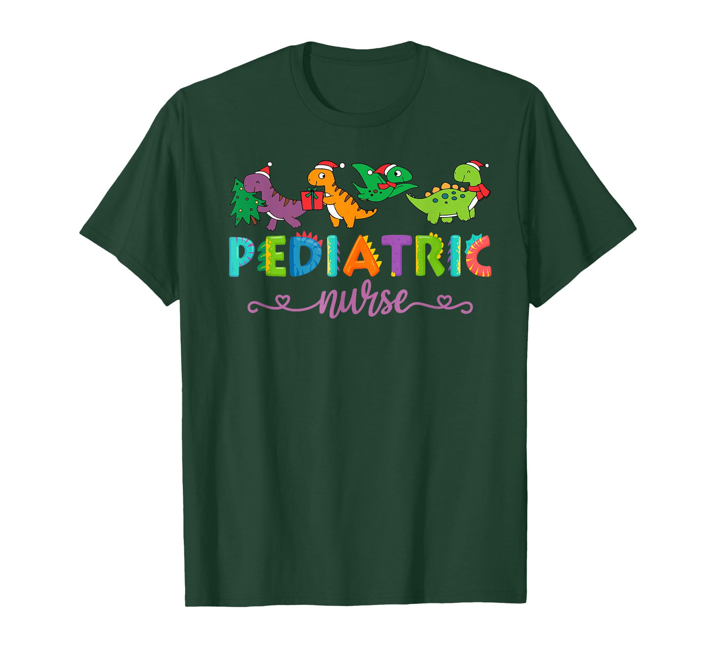 PICU Pediatric Nurse Dinosaurs Peds Nurse Crew PICU Nurse T-Shirt