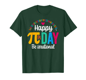 Pi Shirt Math Teacher Student Funny 3.14 Pie Happy Pi Day T-Shirt