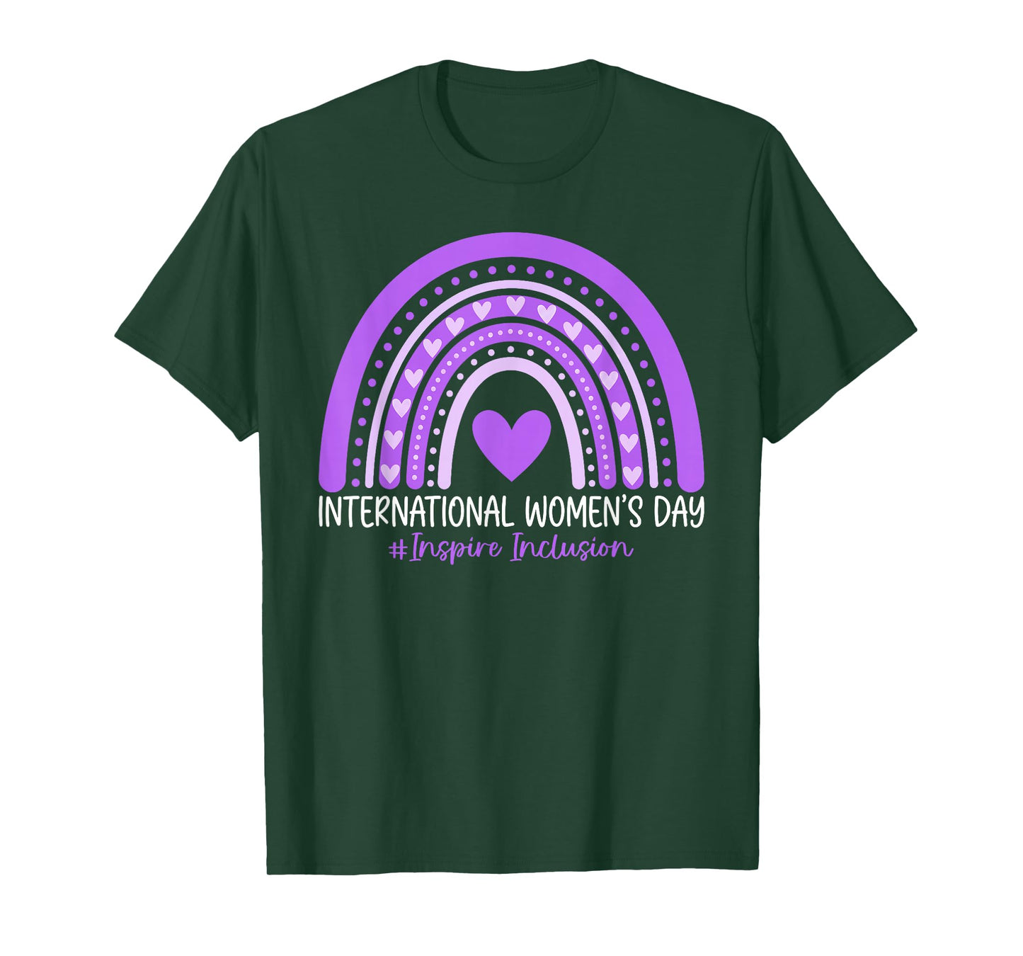 Happy International Women's Day 8 March Inspire Inclusion T-Shirt
