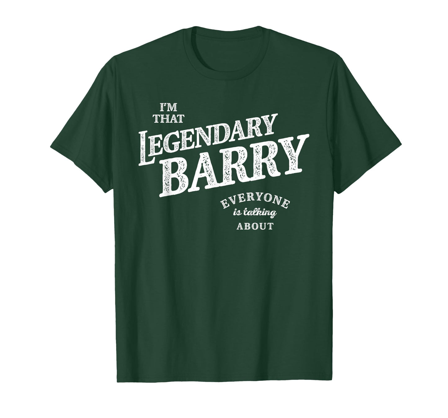 Barry Personal Name - Legendary Barry T-Shirt