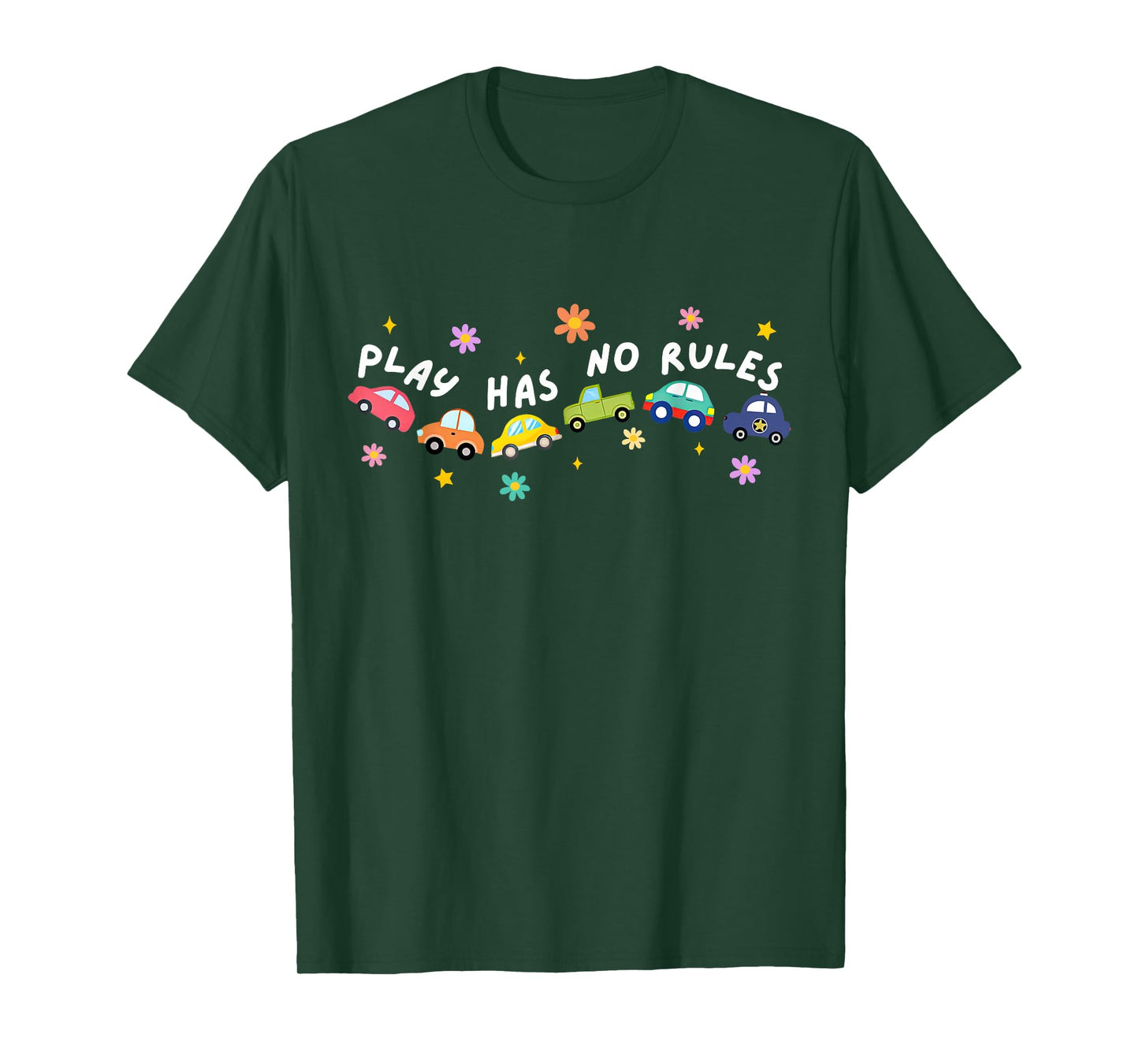 Play Has No Rules Inclusion and Advocacy Autism Acceptance T-Shirt