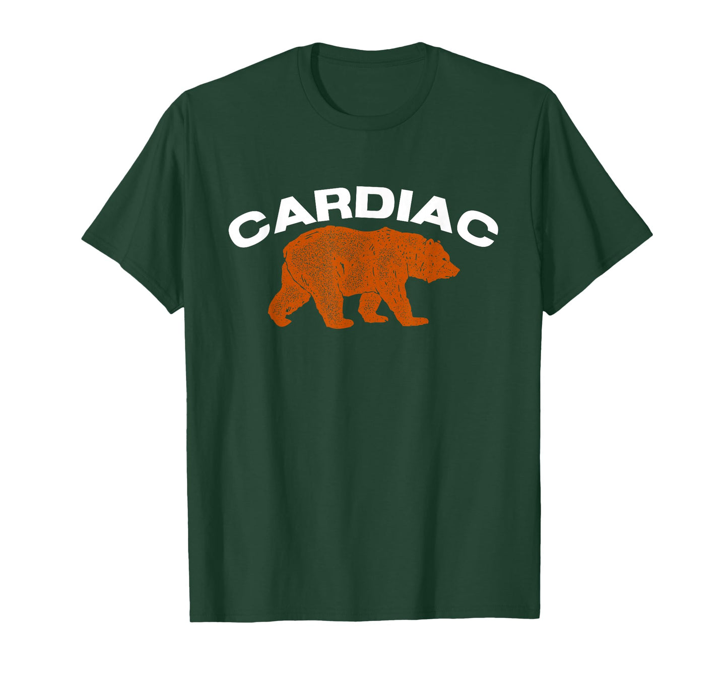 Cardiac Bears Blue and Orange T-Shirt
