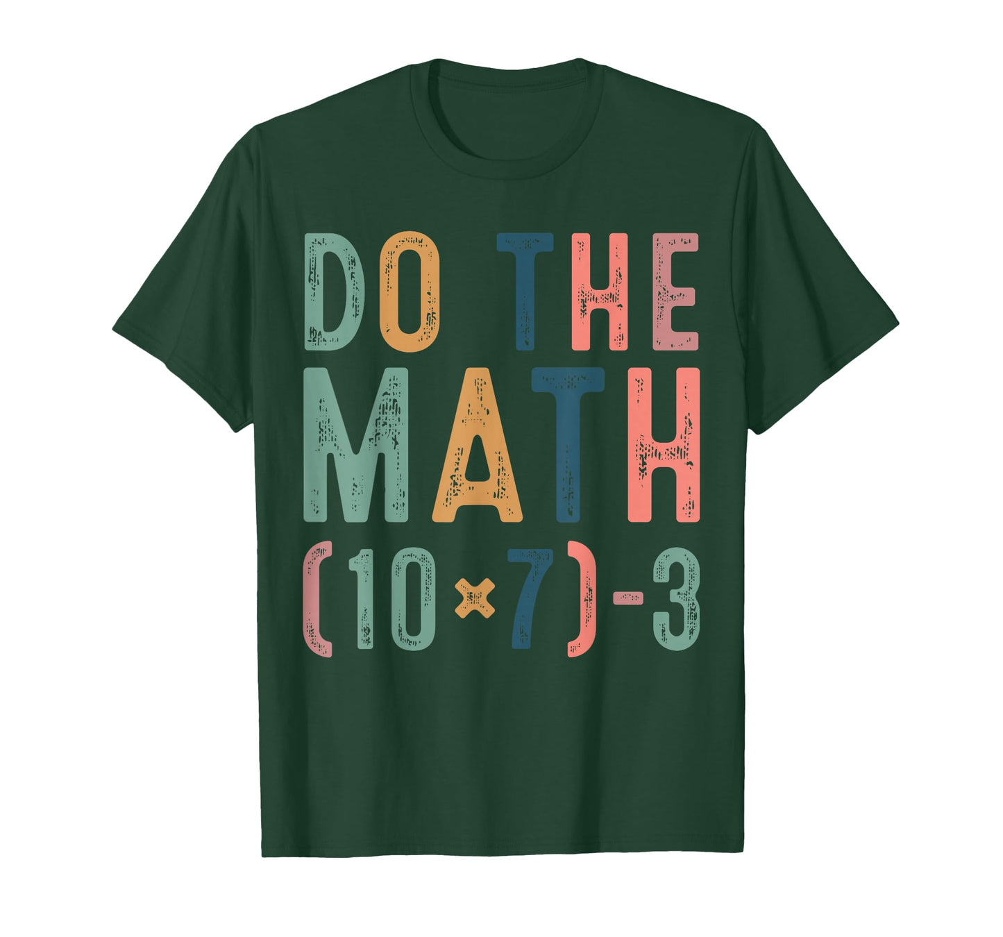 Do The Math 67 Funny Six Seven Meme Teacher Women Man T-Shirt