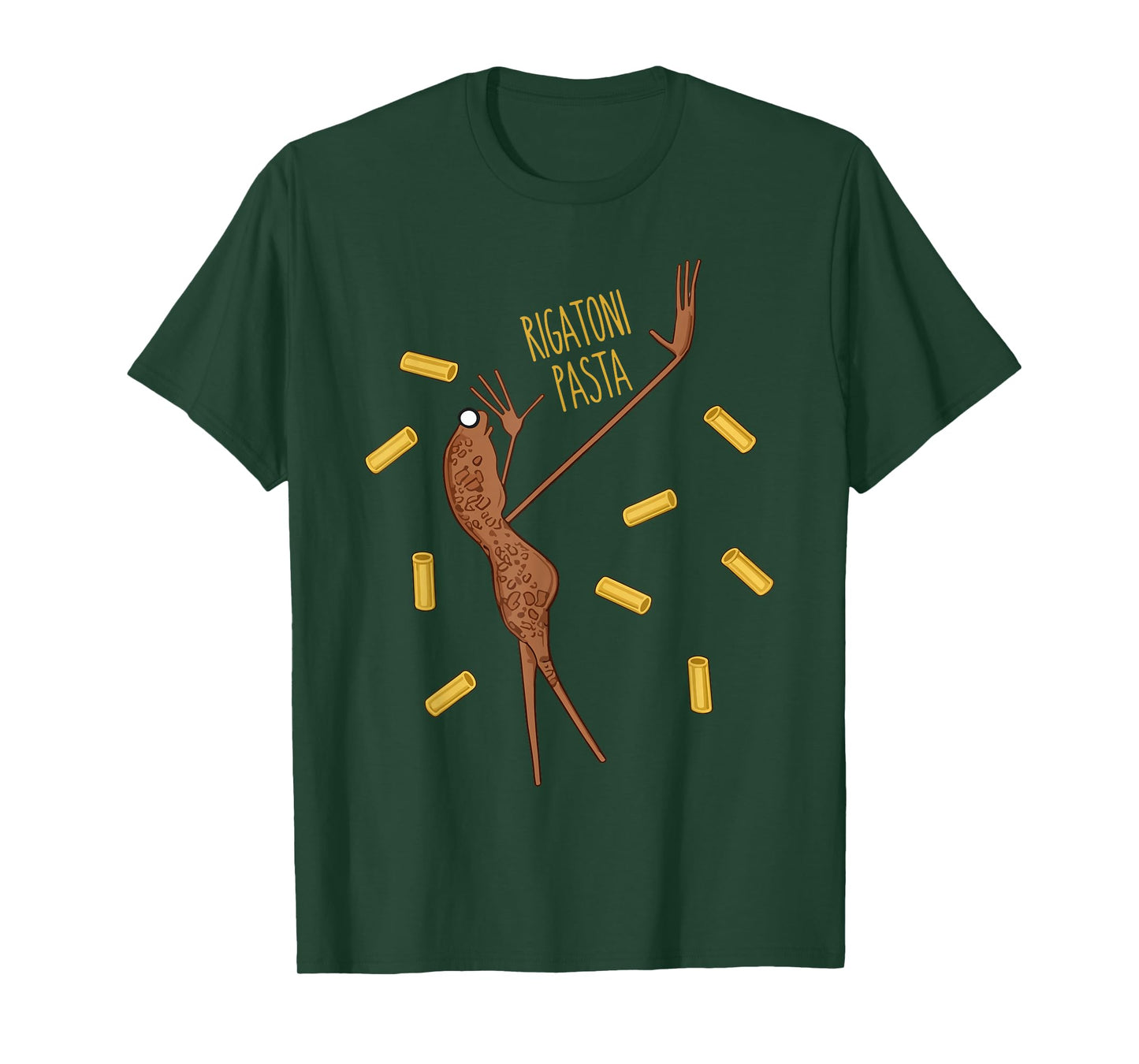 Rigatoni Pasta Marcus The Worm Funny Meme T-Shirt