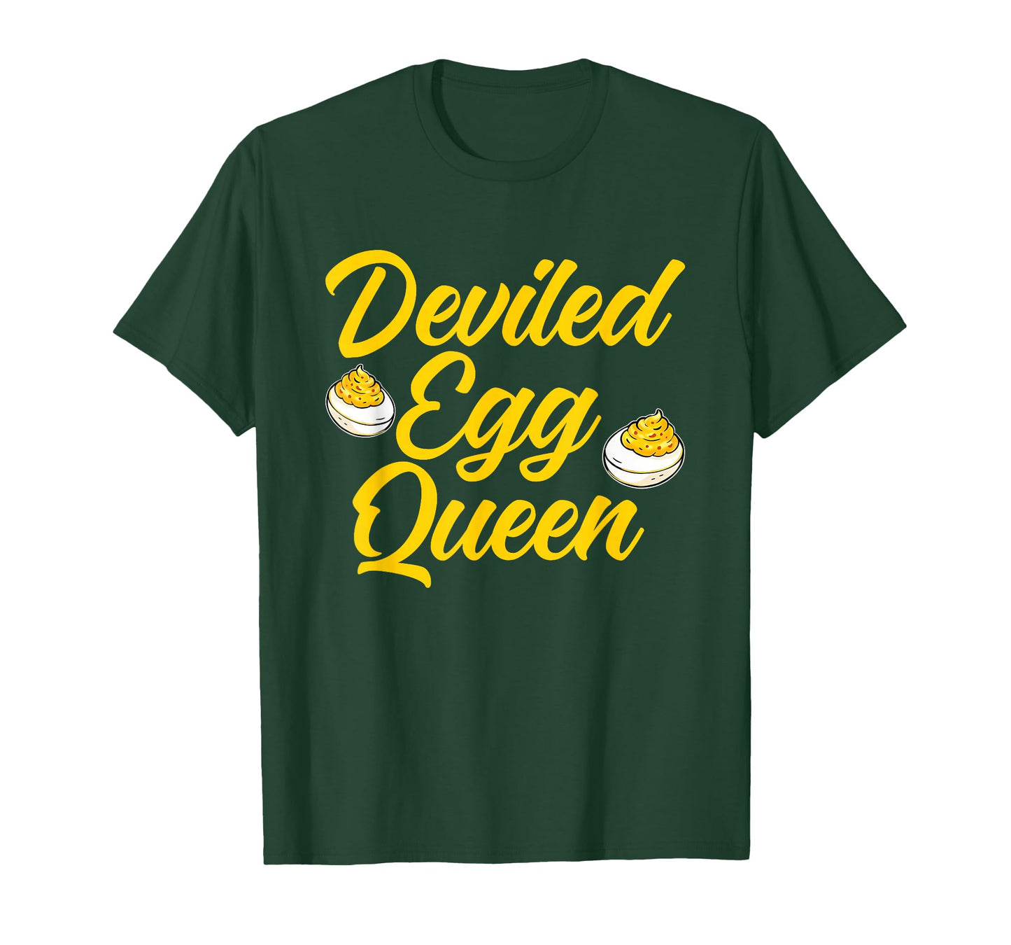 Deviled Egg Queen Funny Retro Kitchen T-Shirt