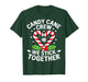 Candy Cane Crew We Stick Together Christmas Xmas T-Shirt