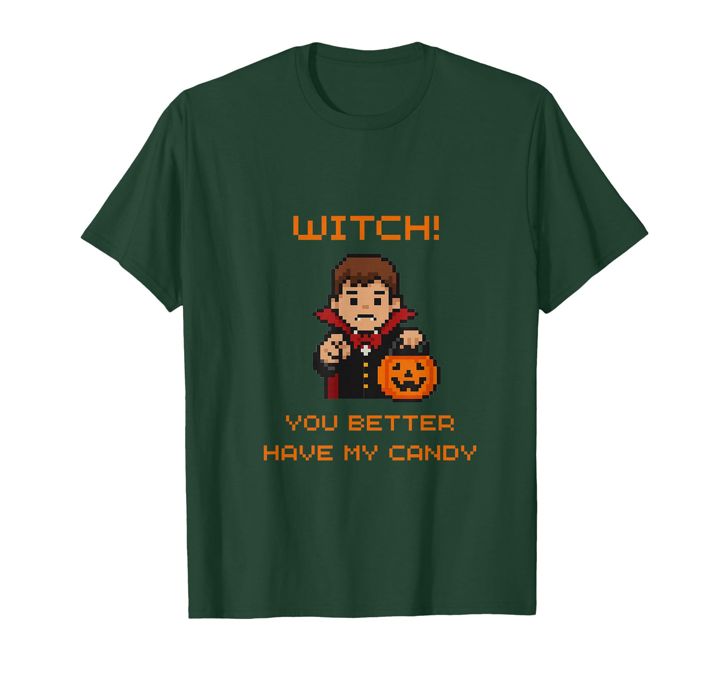 Funny Retro Halloween Trick or Treat T-Shirt