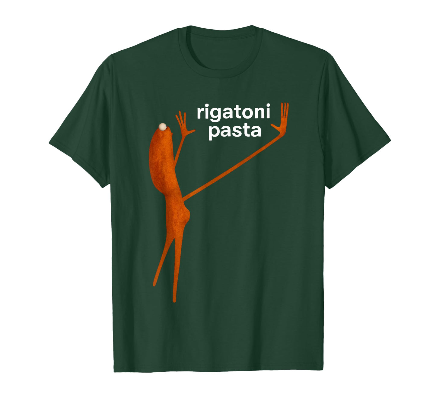 Funny Marcus The Worm Rigatoni Pasta Viral Meme T-Shirt