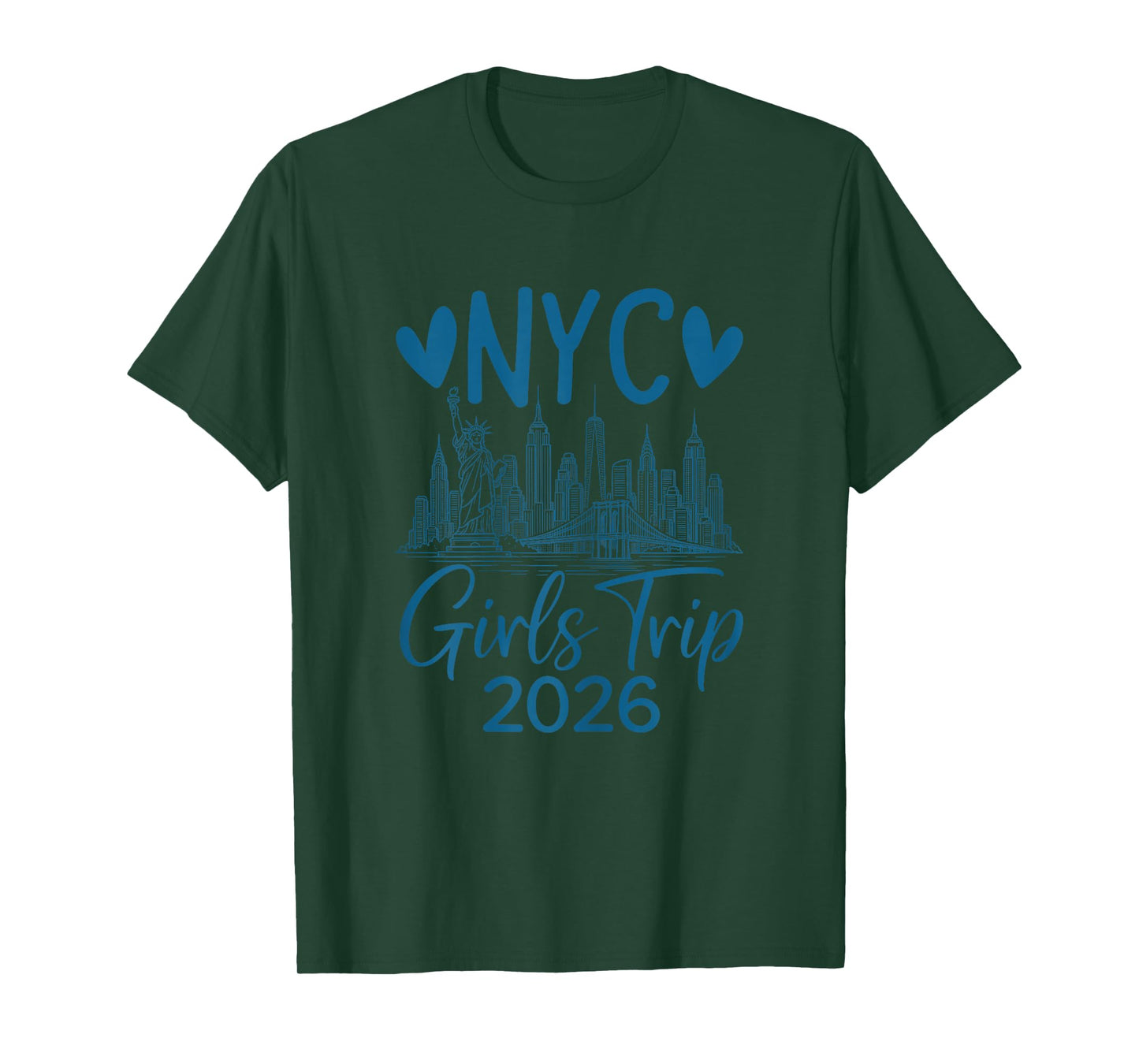 NYC Girls Trip 2026 Travel Girls New York City T-Shirt