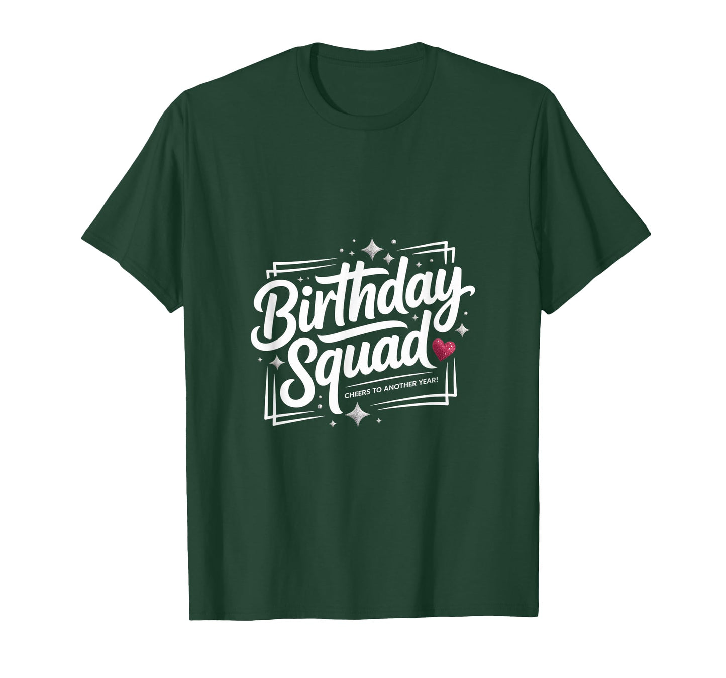 Birthday Squad Party Matching Family Group Funny Bday Team T-Shirt