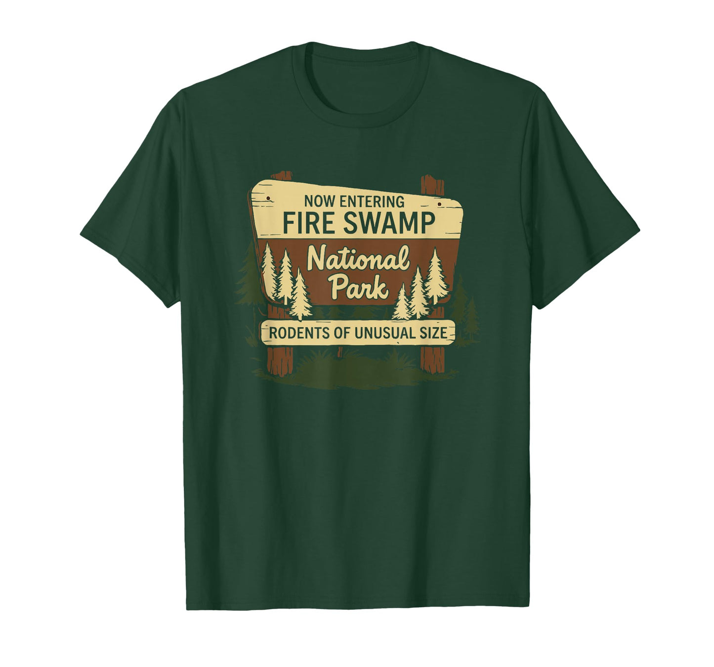 Fire Swamp National Park Funny T-Shirt
