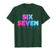 Six Seven Ice Cream Drip Gen Alpha Slang 6 7 Trending Meme T-Shirt