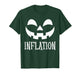 Due to Inflation This is My Halloween Costume Pumpkin Face T-Shirt