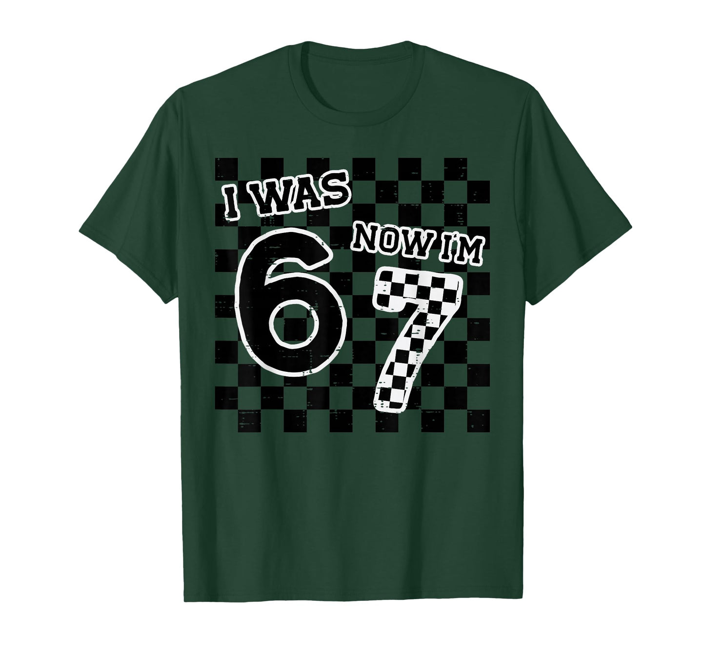7th Birthday 6 7 was Six Now Seven Funny Meme Boy Youth Kids T-Shirt