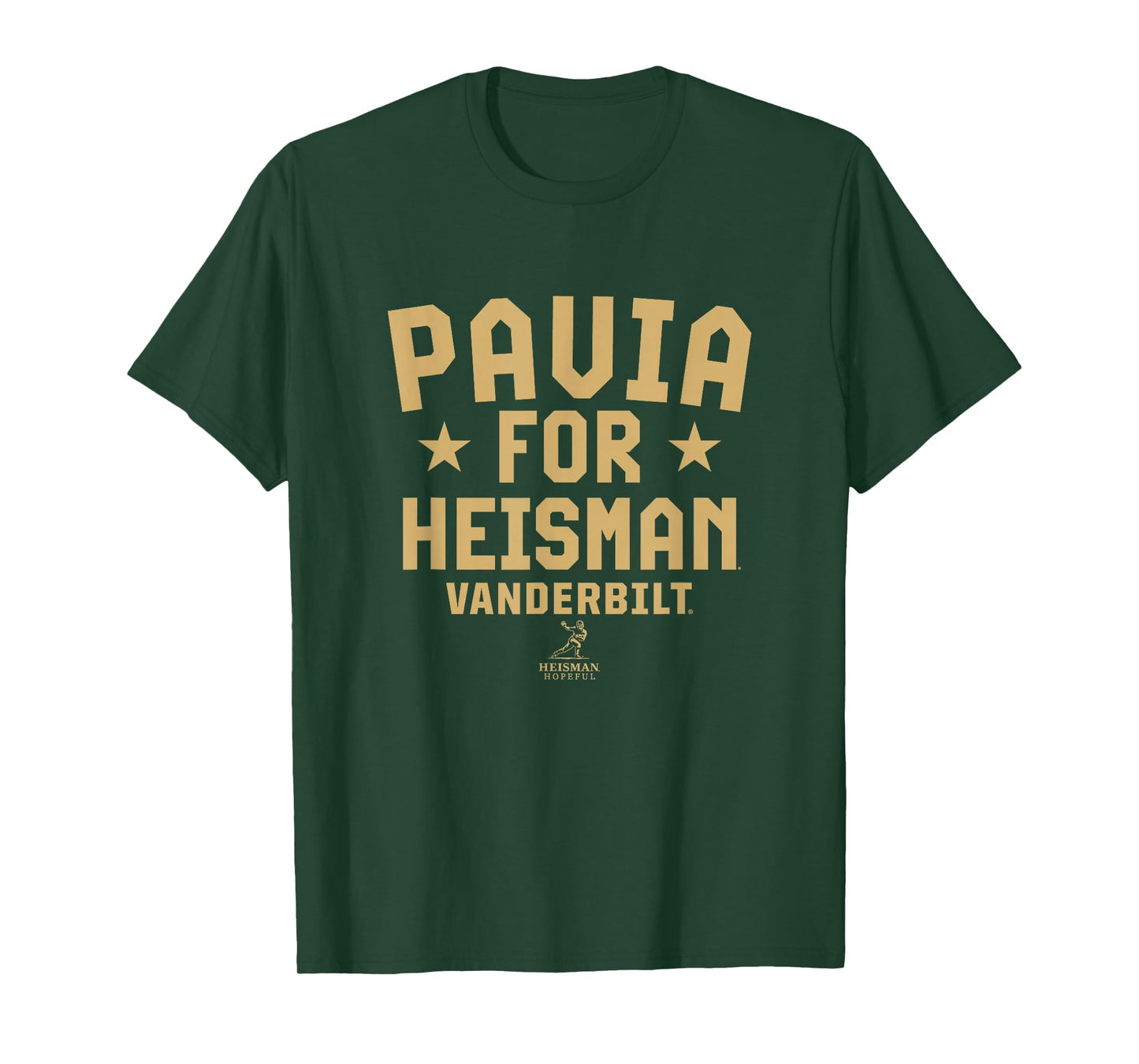 Vanderbilt Football: Diego Pavia for Heisman -Vanderbilt All T-Shirt