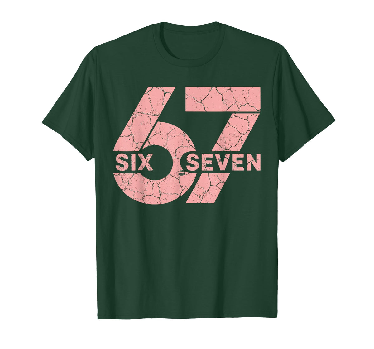 Pink and White Number 67 Jersey Player Uniform #67 Fan T-Shirt