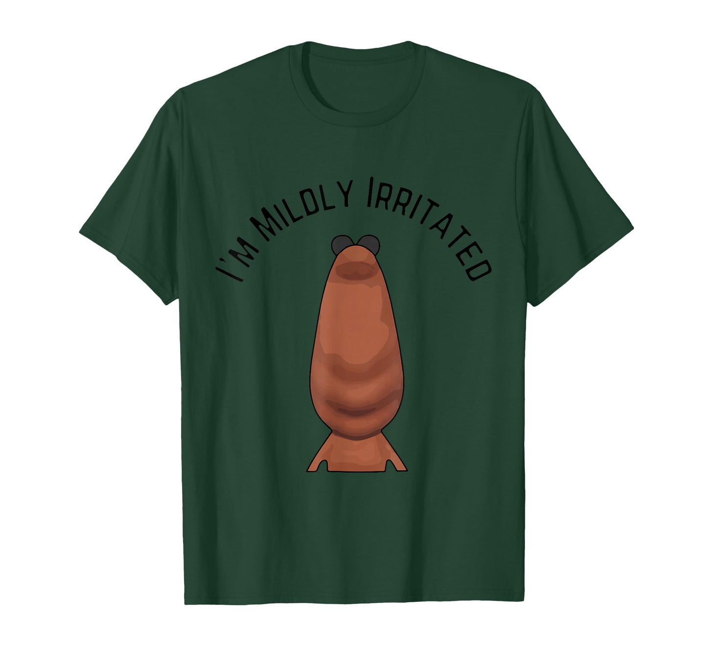 I'm Mildly Irritated Marcus The Worm Funny Meme T-Shirt