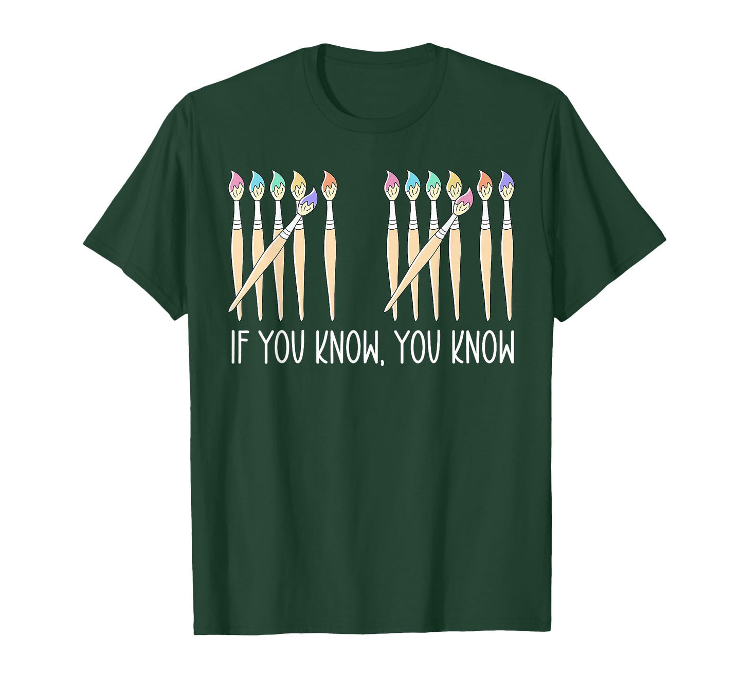 If You Know You Know Art Teachers Students 67 Six Seven Meme T-Shirt