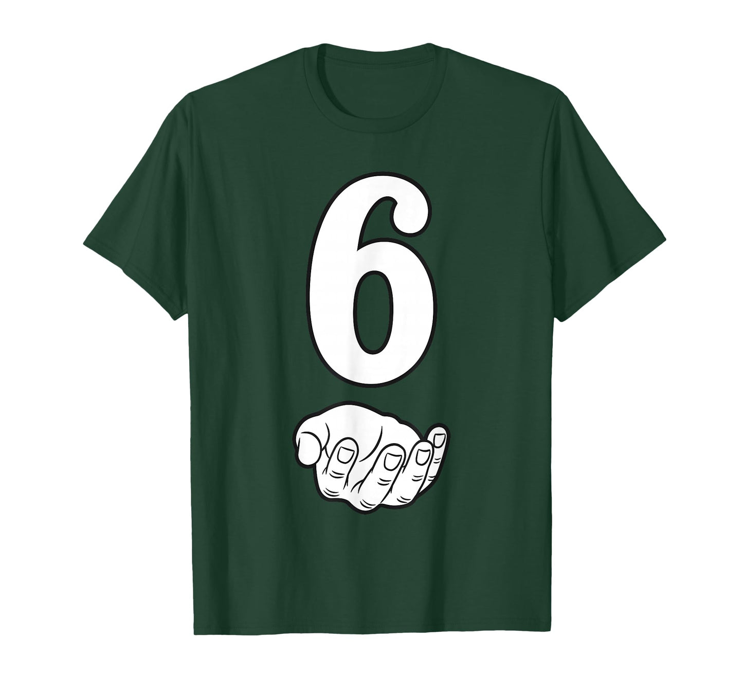 Number 6 Funny 67 Six Seven Meme Hands Couple Matching T-Shirt