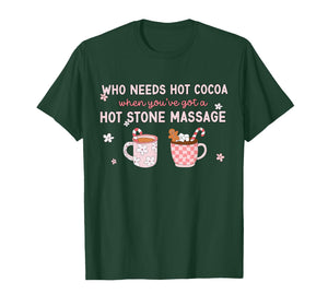 Licensed Massage Therapy Masseuse Therapist LMT Christmas T-Shirt
