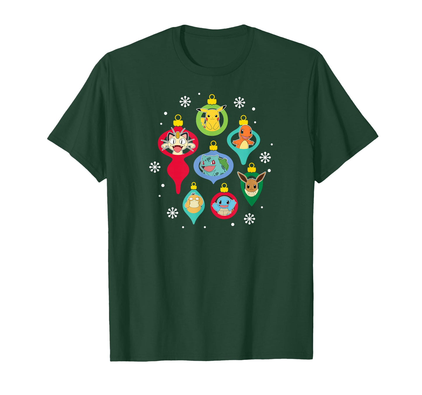 Pokémon - Christmas Ornaments T-Shirt