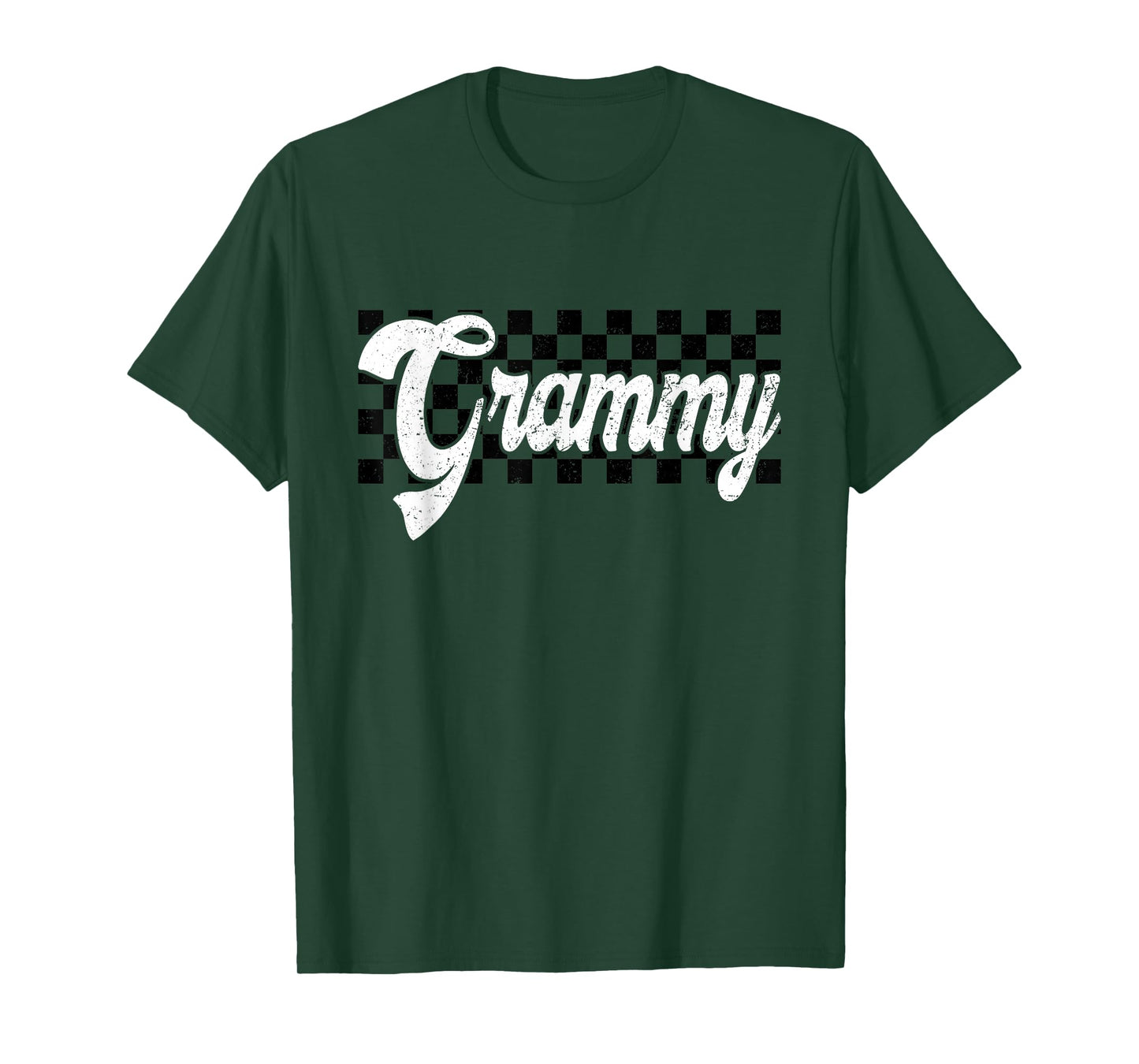 Vintage Checkers Grammy Shirt Cute T-Shirt