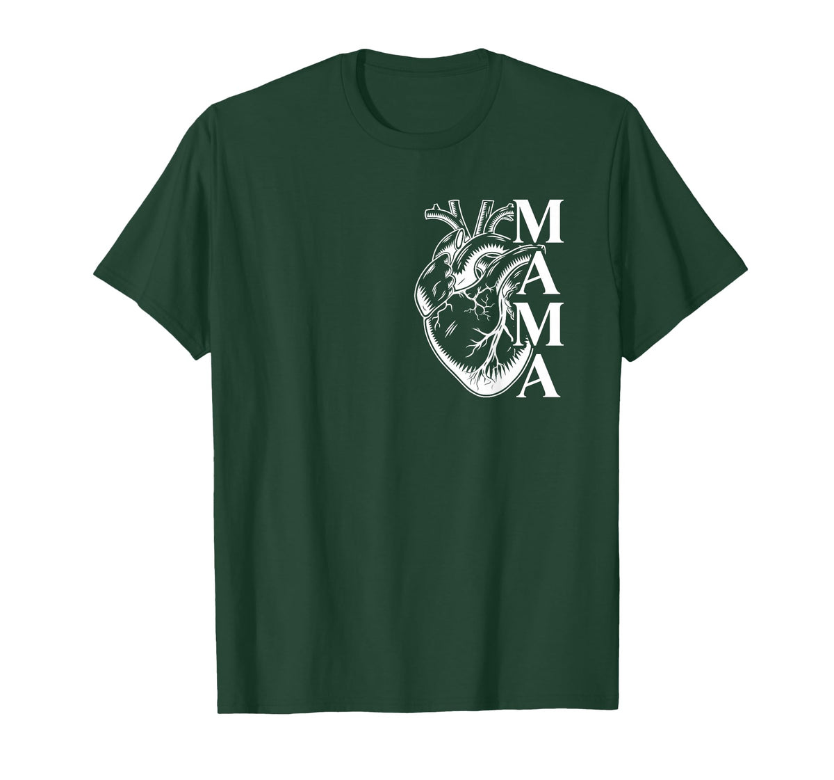 CHD Mama CHD Awareness CHD Mom of A CHD Warrior Mother T-Shirt