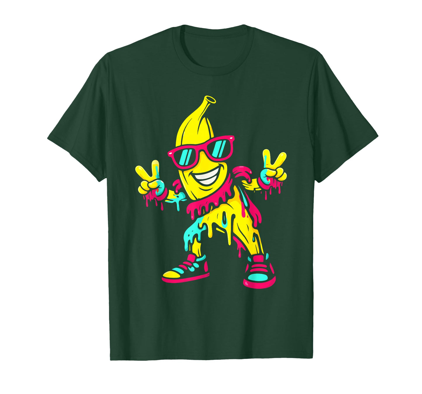 Banana Drip Banana Lovers Men Women Kids Youth Boys Girls T-Shirt