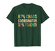 67 Chaos Coordinator Teachers 67 Slang Math PE Six Seven T-Shirt