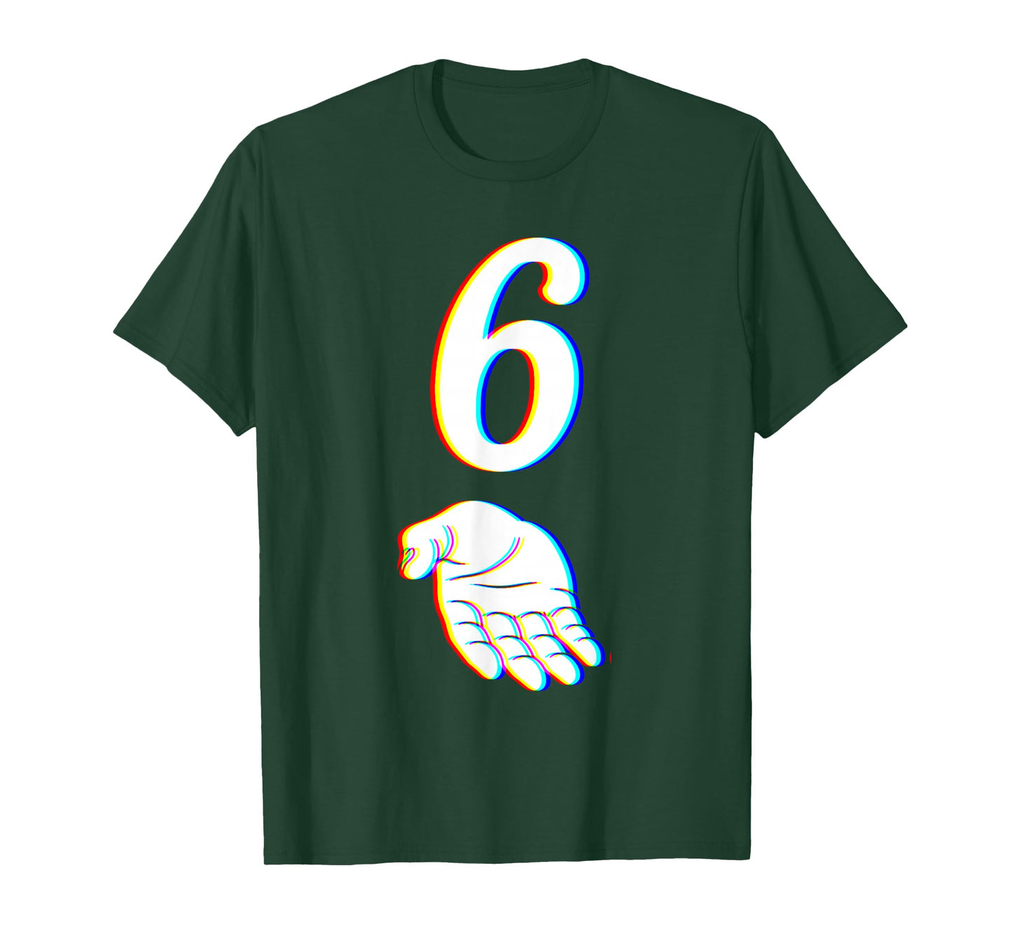 Number 6 Matching 67 Meme Halloween Costume Men Women Kids T-Shirt