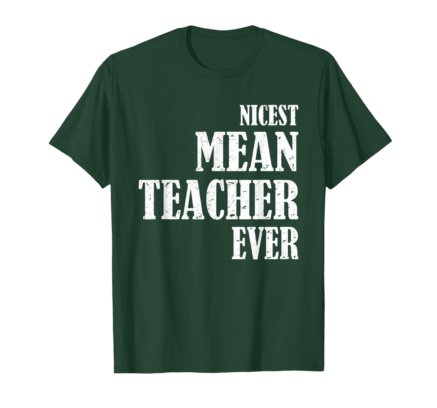 Nicest Mean Teacher Ever T-Shirt