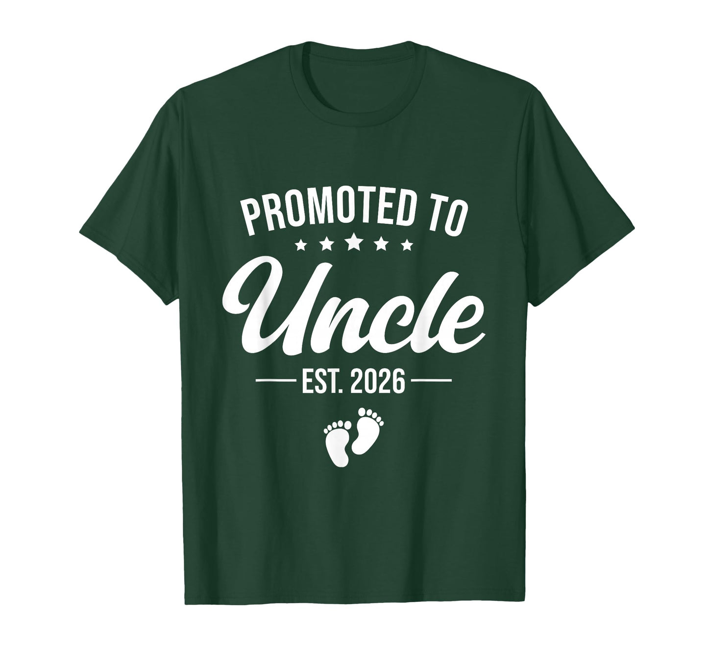 Promoted to Uncle Est 2026, New Uncle 2026 T-Shirt