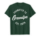 1st Time Grandpa EST 2026 New First Grandpa 2026 T-Shirt